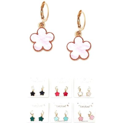 Daisy Clover Chunky Dangle Earrings