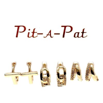 3 Pair Chain Bar Theme Mini Hoop Earrings Set