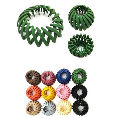 Colorful Bird Nest Hair Bun Tie Scrunchies
