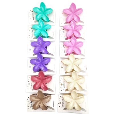 Plumeria High Polish Hair Claw Headpiece