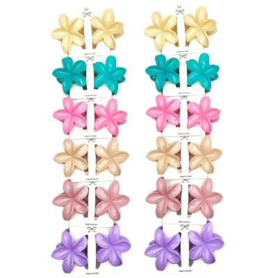 Plumeria Flower Hair Claw Headpiece