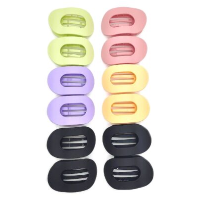 Pastel Matte Hair Claw Headpiece