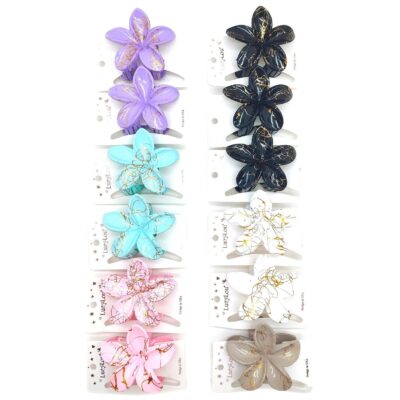 Plumeria Flower Hair Claw Headpiece