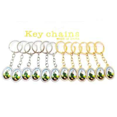 San Judas Tadeo Keyring Bag Charm Keychain