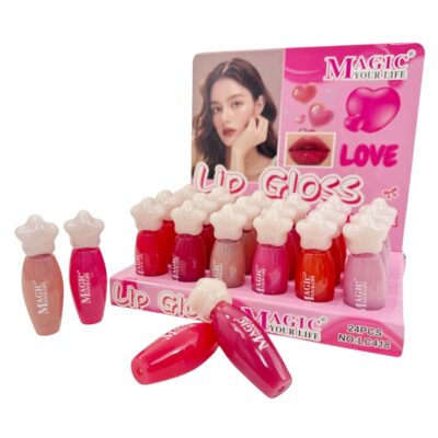 24pk Love Red Tone Long Lasting Lip gloss