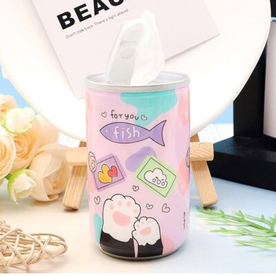Handheld Makeup Remover Tissue Can