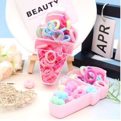 Ice Cream Corn Case Hair Tie