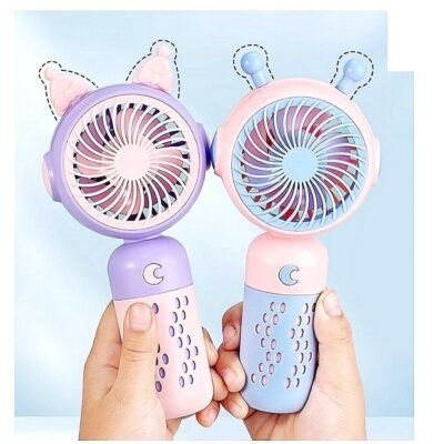 Rechargeble Safe Cover Cute Portable Fan