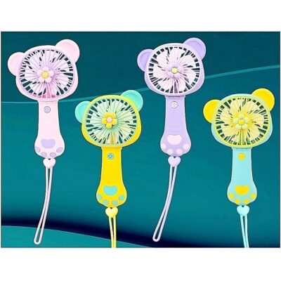Rechargeble Safe Cover Paw Portable Fan