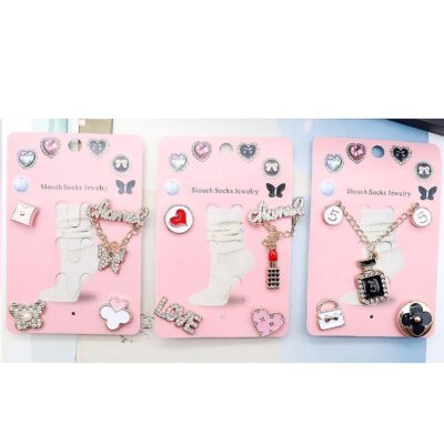 Butterfly Love bag Perfume Charm Socks Jewelry