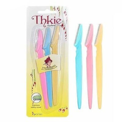 3 Pieces Eye Brow Razor Set