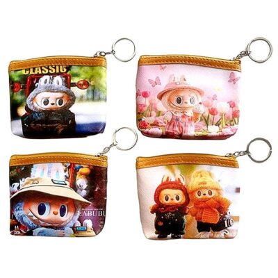 Cartoon Character Zipper Coin Purse