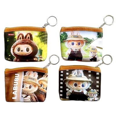 Cartoon Character Zipper Coin Purse