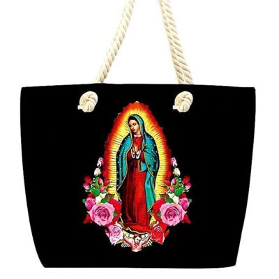 Our Lady Guadalup Mary Eco Canvas Tote Bag