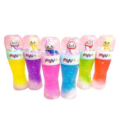 Cartoon Character Crystal Mud Slime Toy