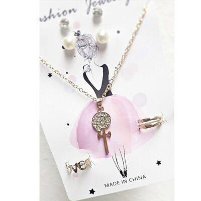 Princess Ballerina CrossTheme Jewelry Set