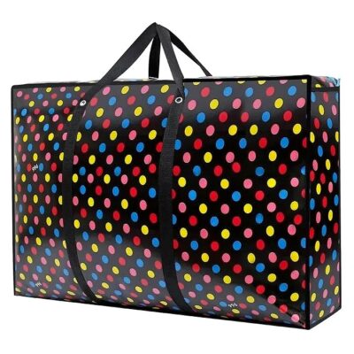 Polka dot Jumbo Extra Large Shopping Strage Laundry Bag