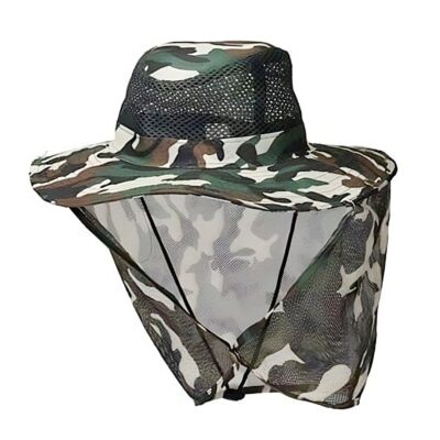 12pk camouflage Protect Summer Breathable Sun Safari Hat