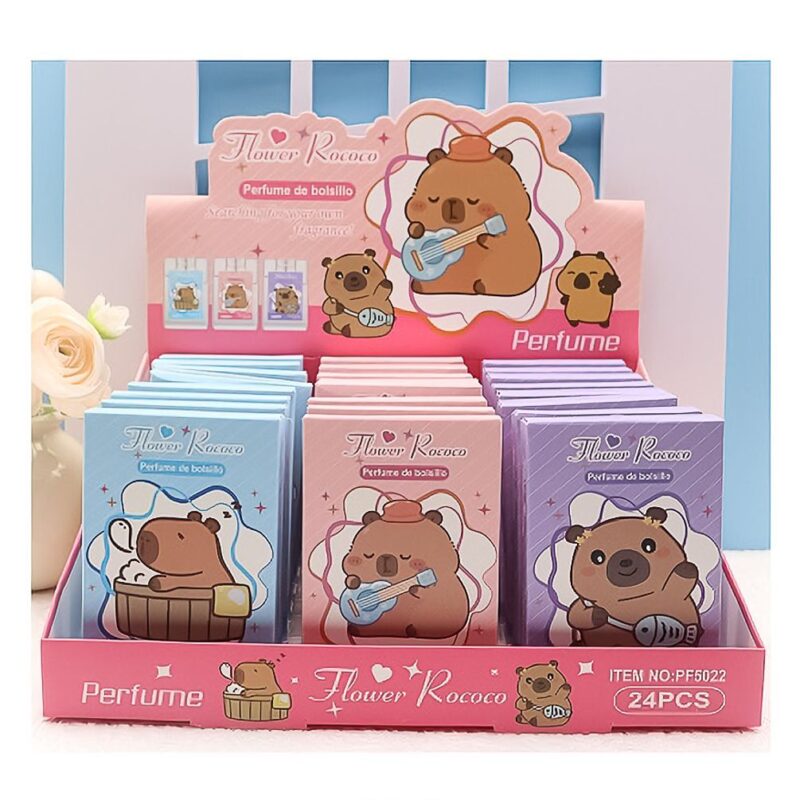 24pk Capybara Portable Perfume Pack