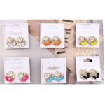 Beautiful watercolor flowers decorated background. Can be used as greeting card or invitation card design.