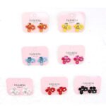 Beautiful watercolor flowers decorated background. Can be used as greeting card or invitation card design.
