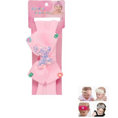 12pk Butterfly Bow Kids Headband
