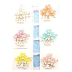 Beautiful watercolor flowers decorated background. Can be used as greeting card or invitation card design.