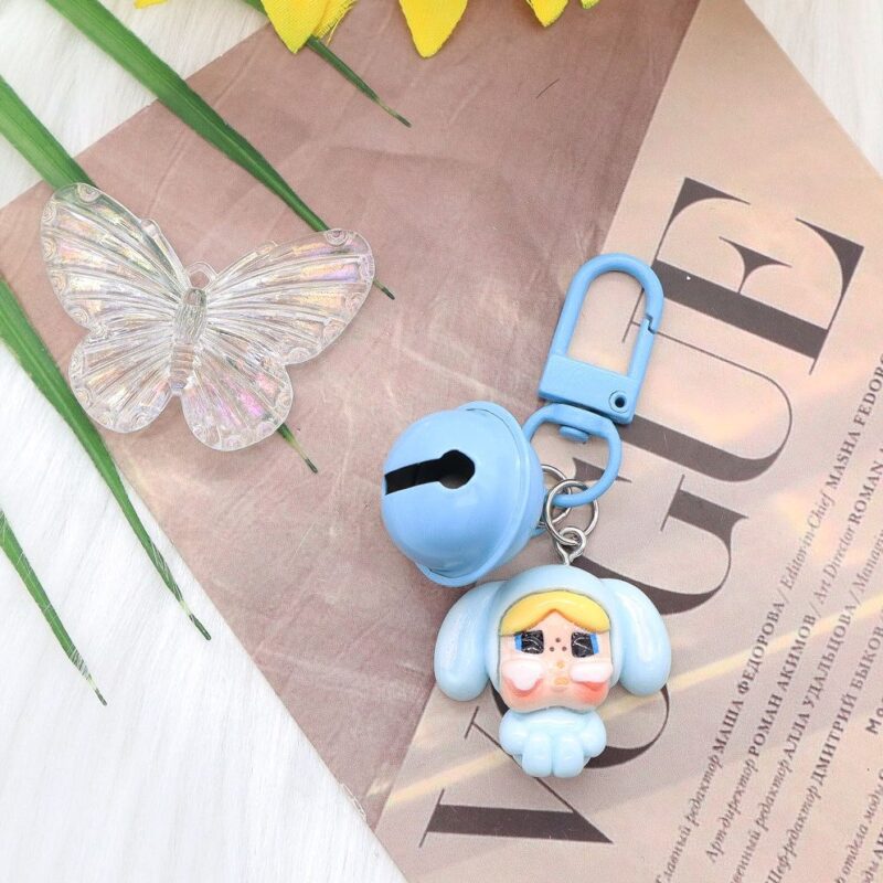 12pk Crying Little Girl Key chain bag charm