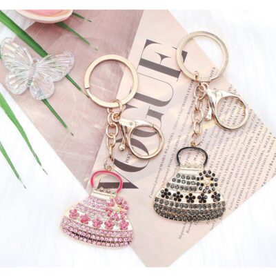 12pk Dangle Hand Bag Key chain bag charm