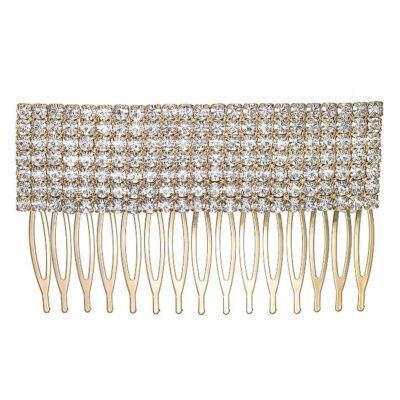 Basic Seven Lines Rhinestone Hair Deco Comb