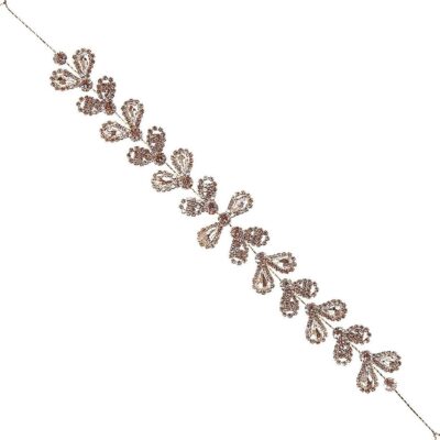 Water Drop Flower Hair Deco Flex Pin