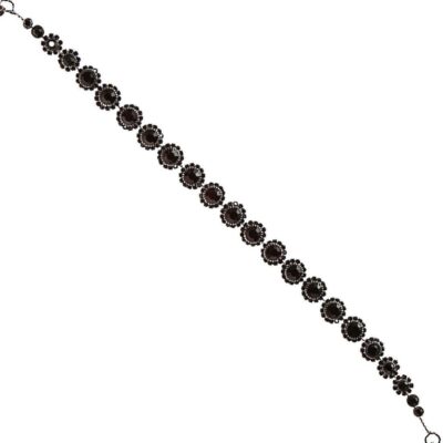 Sunflower Connected Rhinestone Hair Deco Flex Pin