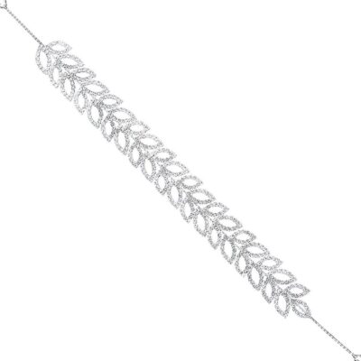 Sparlking Leaves Cloud Hair Deco Flex Pin