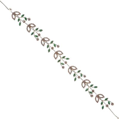 Blooming Flower CZ Cubic Hair Deco Bednable Pin