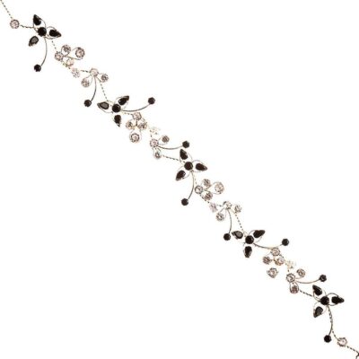 Triangle Flower Point CZ Cubic Hair Deco Bednable Pin