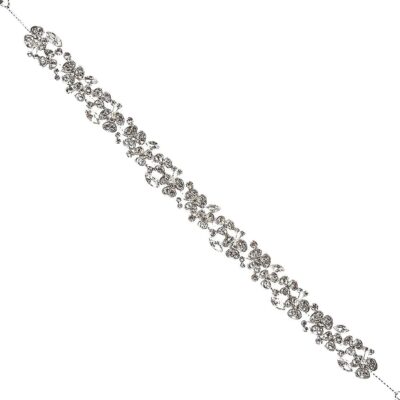 Triple Clover Flower Hair Deco Band Pin