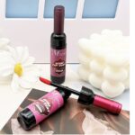 Beautiful watercolor flowers decorated background. Can be used as greeting card or invitation card design. 24pk Wine Bottle Wine Tone Lip Tint