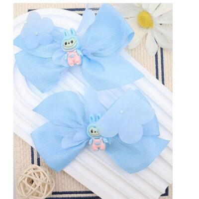 12pk Little Girl Character Hair Barrette Clip