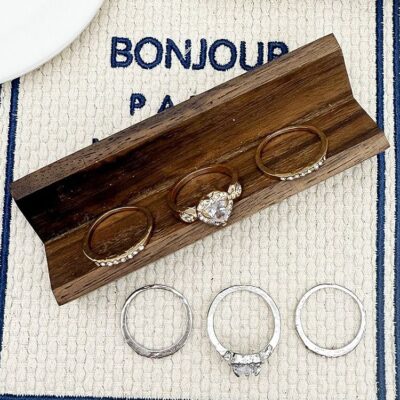 12pk Stackable Rhinestone Bling Bridal Ring