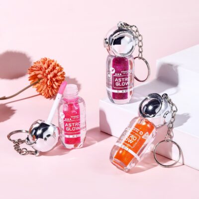 12pk Astro Glow Keychain Shimmer Lip Oil