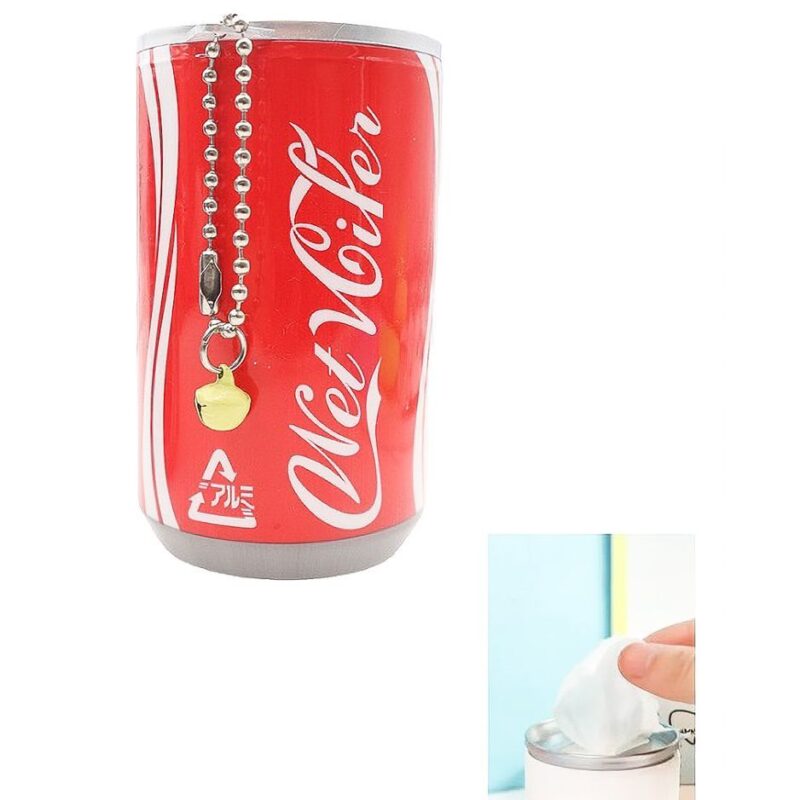 12pk Soda Can Portable Multi Purpose Wet Tissue