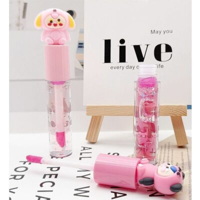 24pk Fashion Color Teddy Girl Lip Gloss