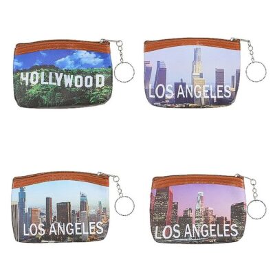 12pk Los Angeles Hollywood Coin Wallet