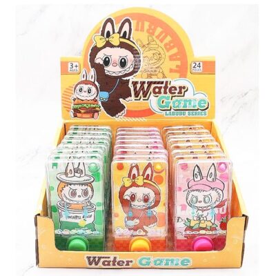 24pk Fun Character Ring Water Game Pad