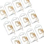H1474 12pk Kitty Face Cat Bow Rhinestone Hair Clip