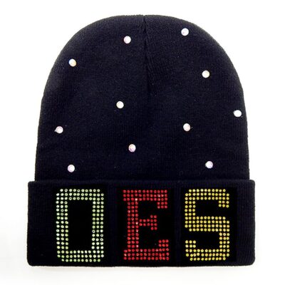 OES The Order of the Eastern Star Beanie rhinestone
