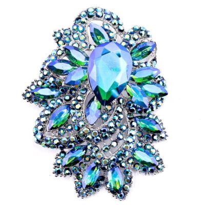 silver-turquoise