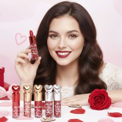 24pk Heart Top Moisture Lip Gloss