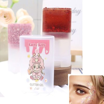 24pk Kathy Kelly Glue Type Glitter Get Face Body Dazzling Sparkle