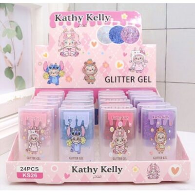24pk Kathy Kelly Glue Type Glitter Get Face Body Dazzling Sparkle